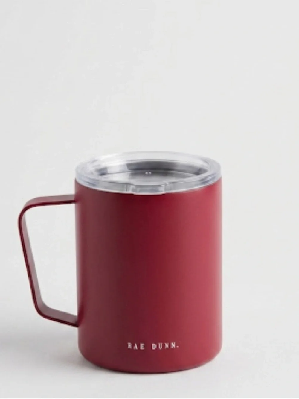 Rae Dunn 12oz. Fall Y'All Maroon Stainless Steel Insulated Mug Tumble with Lid